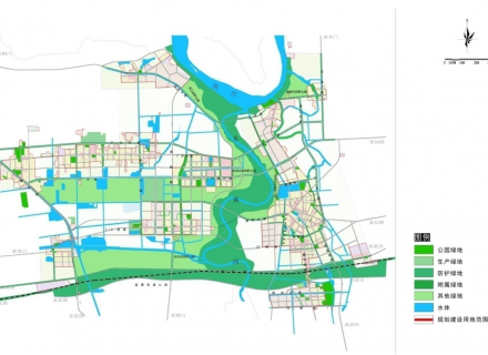 潛江市城市綠地系統規劃修編（2014-2020）